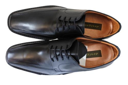 【KANEKA designo5023 ブラック】幅広4E スワールトゥビジネスシューズ